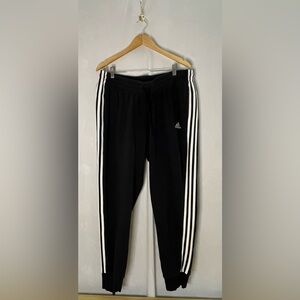 Adidas Women's‎ 2X BLACK Joggers Sweats